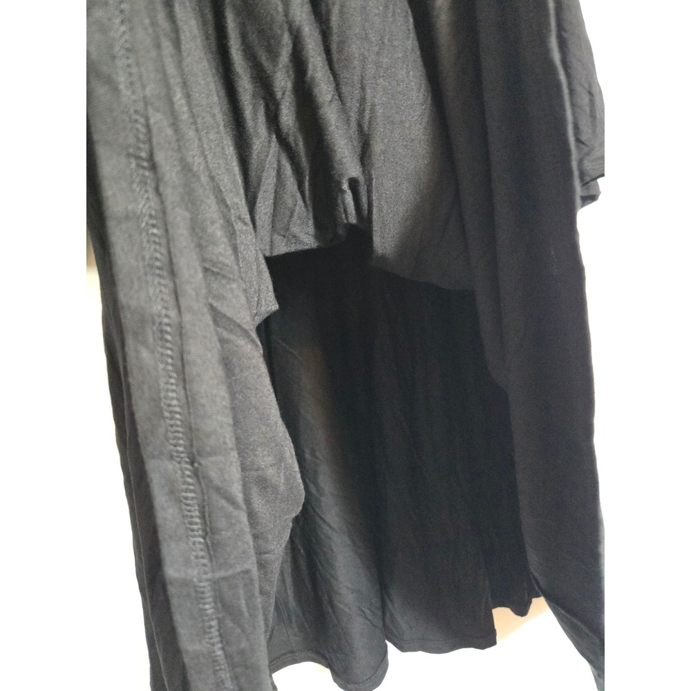 24seven Comfort Apparel Womens 3X Black Tunic Dress 3/4 Sleeve Scoop Neck New - Picture 5 of 14
